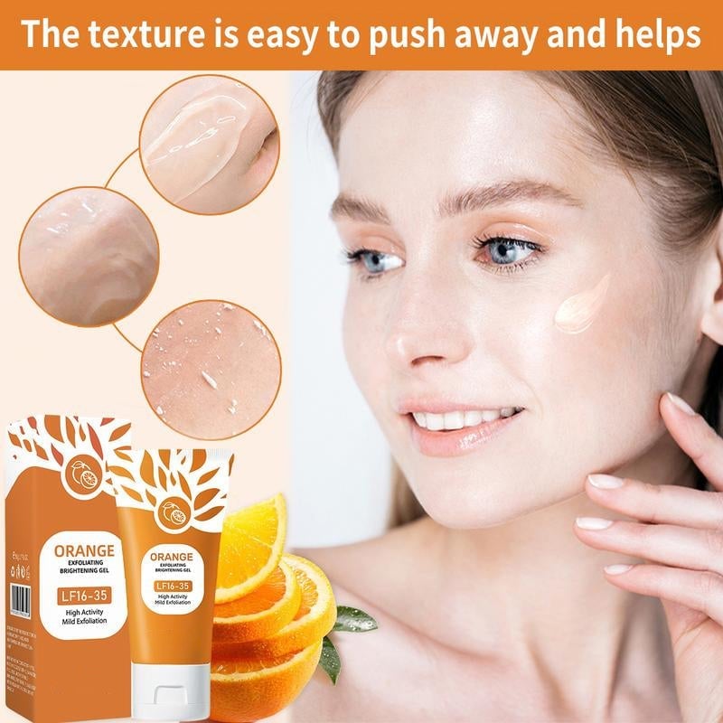 🔥 Hot Sale 49% OFF🎁Orange Enzyme Exfoliating Gel 50g – Facial Cleansing Peel