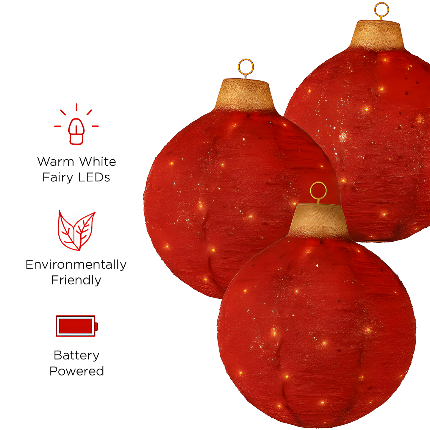 🎅Christmas promotion Buy 2 Get 1 Free🎁Hanging LED Ornaments