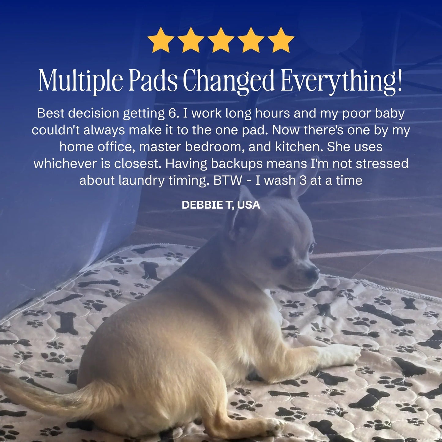 Super Absorbent Reusable Pet Pads