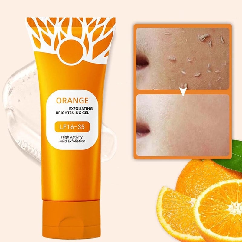 🔥 Hot Sale 49% OFF🎁Orange Enzyme Exfoliating Gel 50g – Facial Cleansing Peel