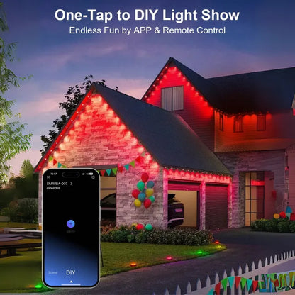🔥 Hot Sale 🎁 Smart Rainbow LED Permanent Outdoor Light✨