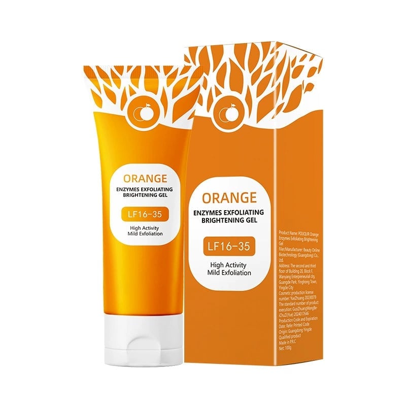 🔥 Hot Sale 49% OFF🎁Orange Enzyme Exfoliating Gel 50g – Facial Cleansing Peel