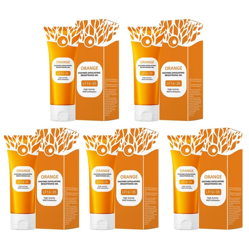 🔥 Hot Sale 49% OFF🎁Orange Enzyme Exfoliating Gel 50g – Facial Cleansing Peel