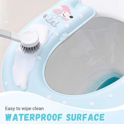 Home Waterproof Printed Toilet Seat Cushion
