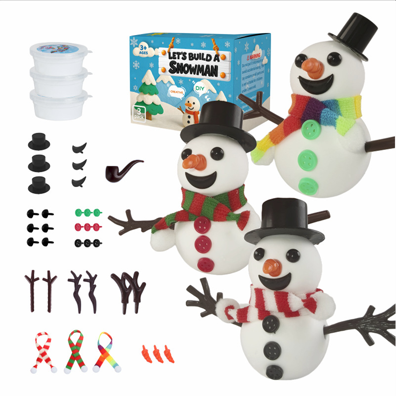 50% OFF🎁Create your very own unique snowman!☃️ -✨【DIY Christmas Snowman Crafts Sets for Kids】✨