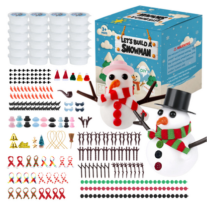 50% OFF🎁Create your very own unique snowman!☃️ -✨【DIY Christmas Snowman Crafts Sets for Kids】✨
